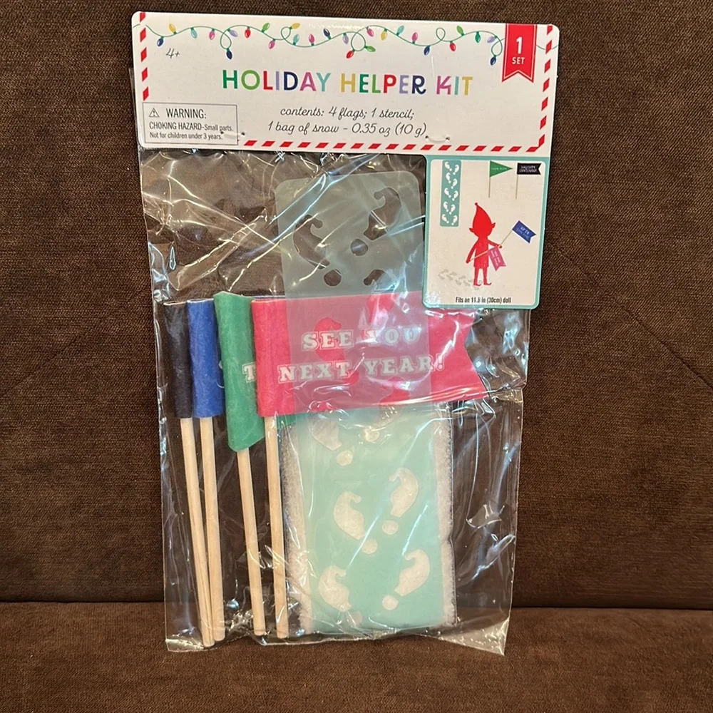 Target Santas elf Holiday helper accessories 8 packaged themes, all NWT